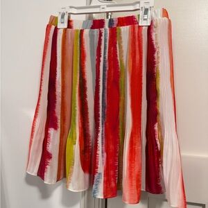 Colorful Striped Skirt